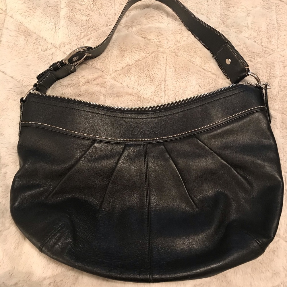 Leather Coach Bag